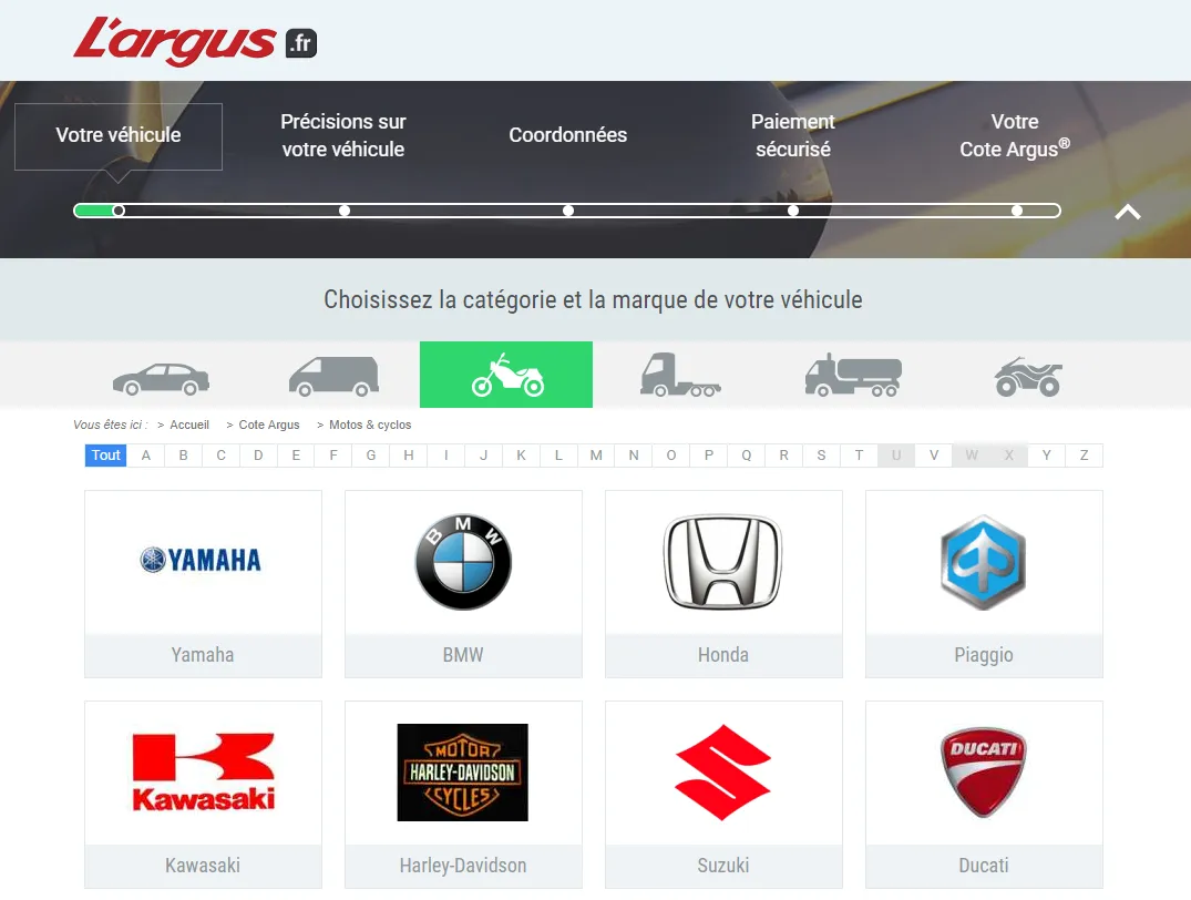 Argus Payant Maxiscooter Professionnel