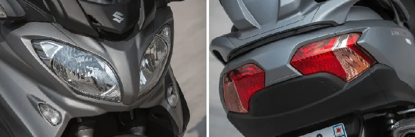 Detail Esthetique Suzuki Burgmann 650 Cc