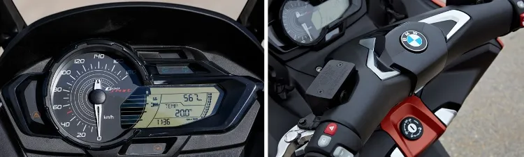 Poste Pilotage Guidon Compteur Bmw C 650 Sport 2016