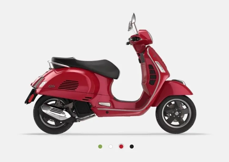 Vespa Gts 125 Super Coloris 2017